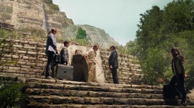Agent Coulson and his team explore the ruins for a piece of superpowered machinery.
