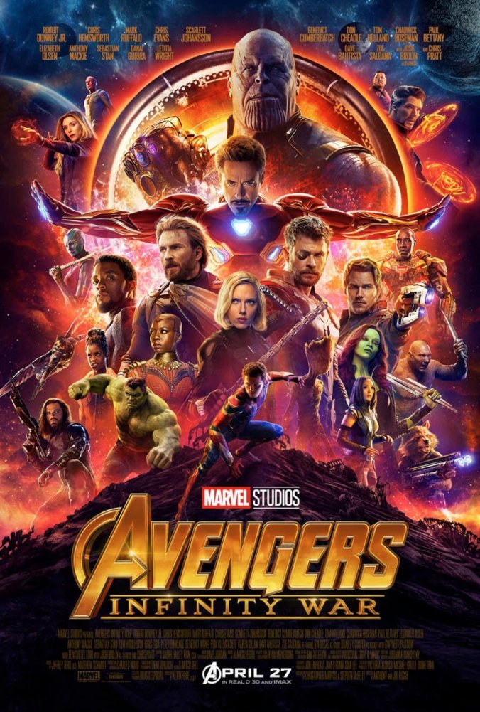 Official Avengers: Infinity War poster from Marvel Studios